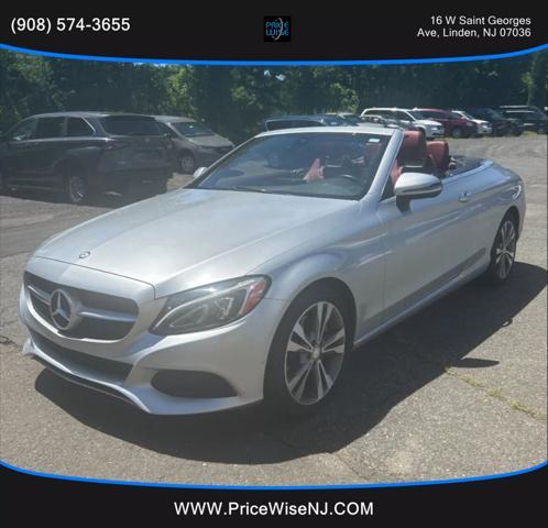 used 2017 Mercedes-Benz C-Class car, priced at $22,495
