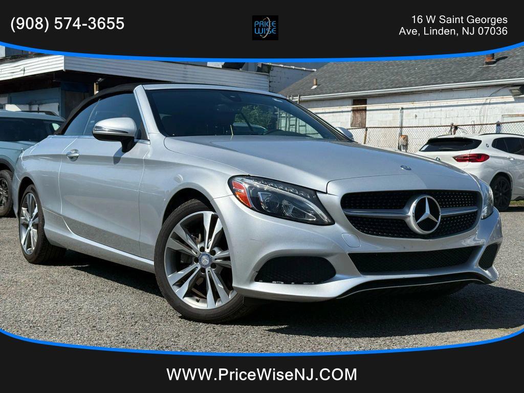 used 2017 Mercedes-Benz C-Class car, priced at $20,595