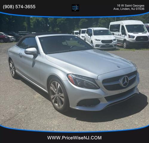 used 2017 Mercedes-Benz C-Class car, priced at $22,495