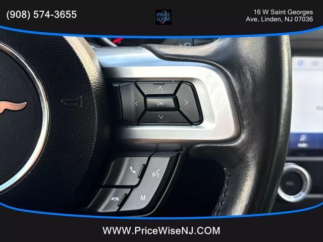 used 2022 Ford Mustang car, priced at $20,995
