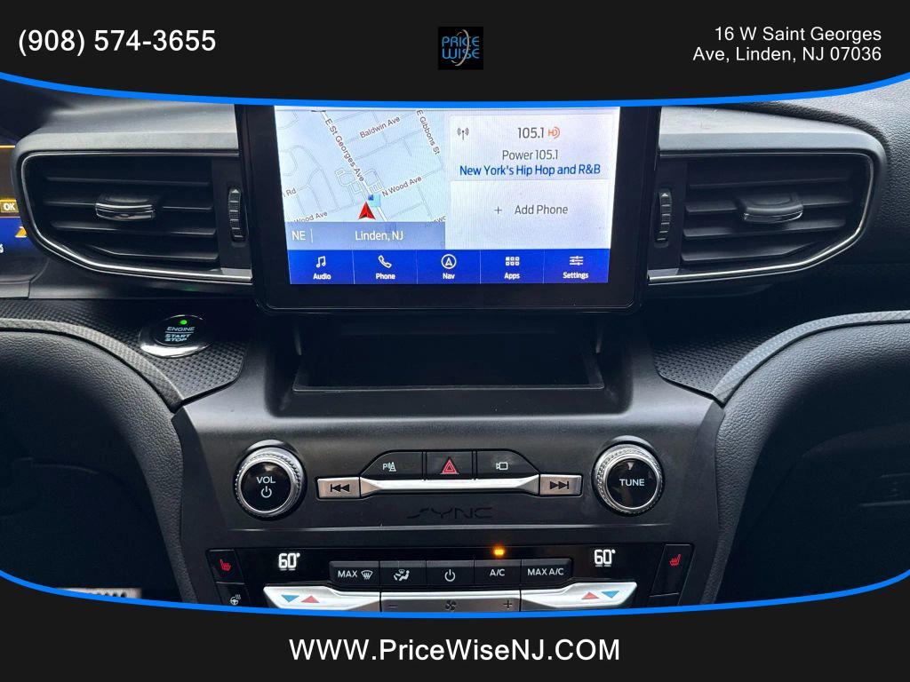 used 2020 Ford Explorer car, priced at $27,488