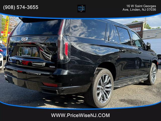 used 2023 Cadillac Escalade ESV car, priced at $69,595