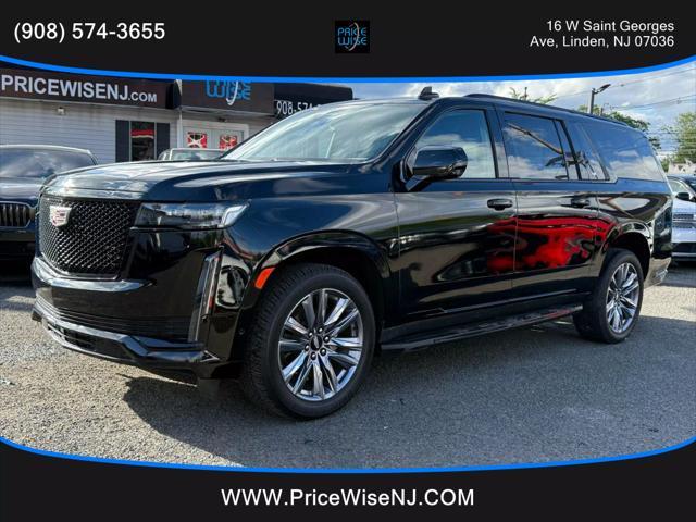 used 2023 Cadillac Escalade ESV car, priced at $69,595