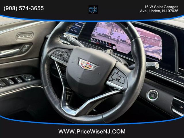 used 2023 Cadillac Escalade ESV car, priced at $69,595