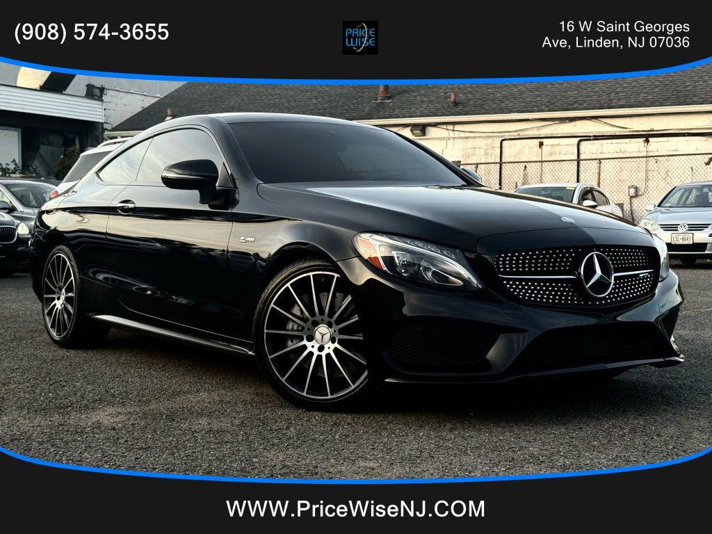 used 2017 Mercedes-Benz AMG C 43 car, priced at $22,995
