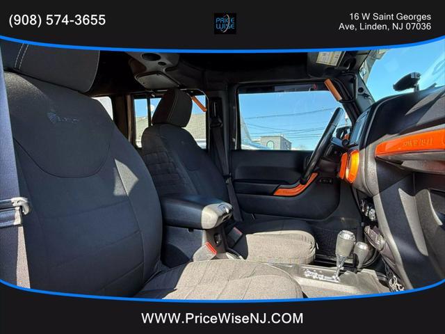 used 2017 Jeep Wrangler Unlimited car, priced at $21,995