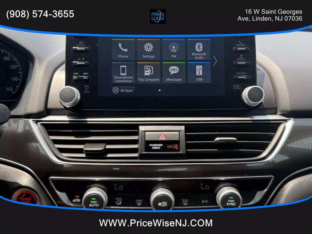 used 2022 Honda Accord car, priced at $23,495