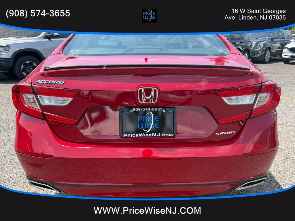 used 2022 Honda Accord car, priced at $23,495