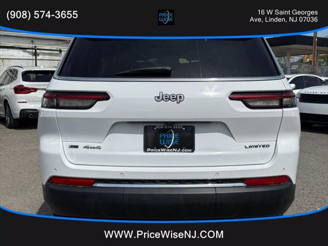 used 2021 Jeep Grand Cherokee L car, priced at $27,995