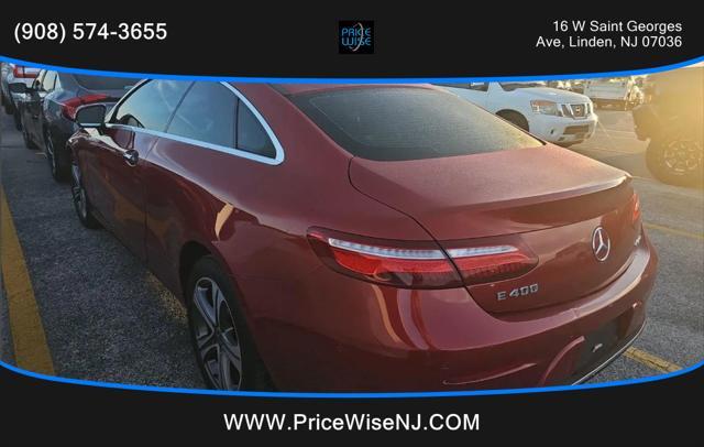 used 2018 Mercedes-Benz E-Class car, priced at $22,595