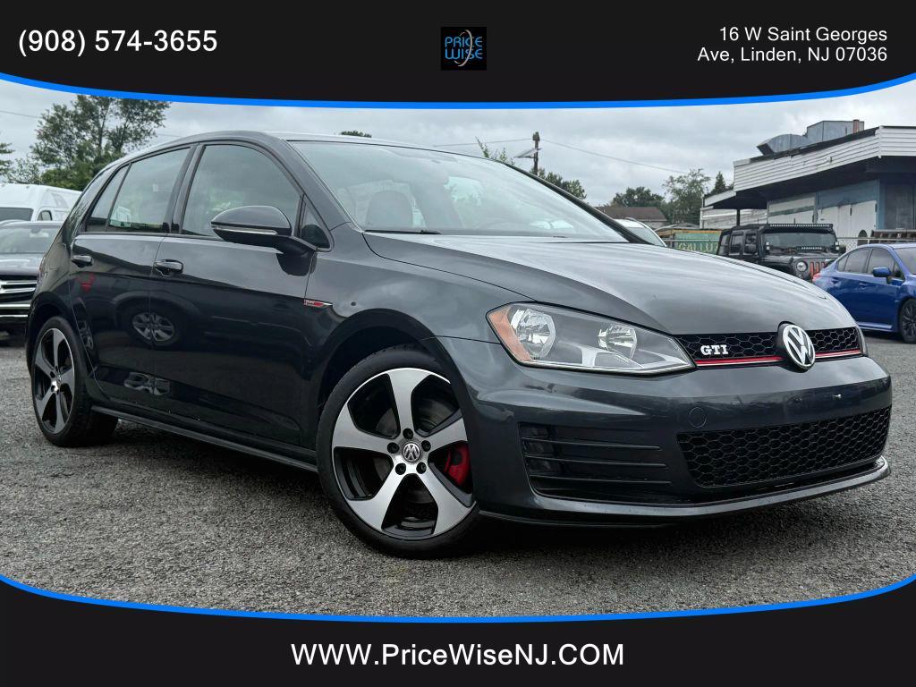 used 2017 Volkswagen Golf GTI car, priced at $15,000