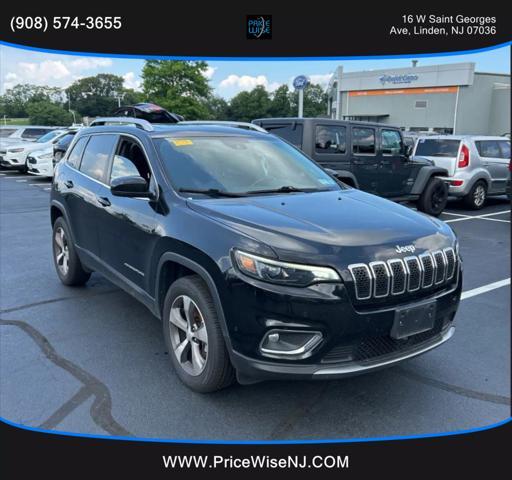 used 2021 Jeep Cherokee car, priced at $14,995