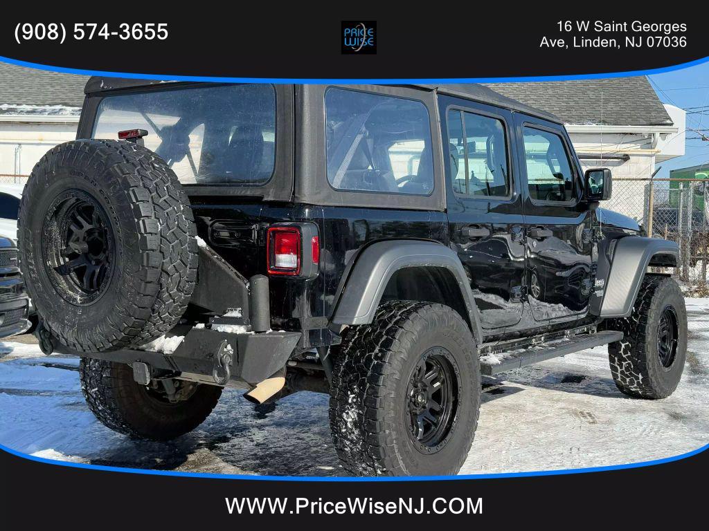 used 2018 Jeep Wrangler Unlimited car, priced at $18,995