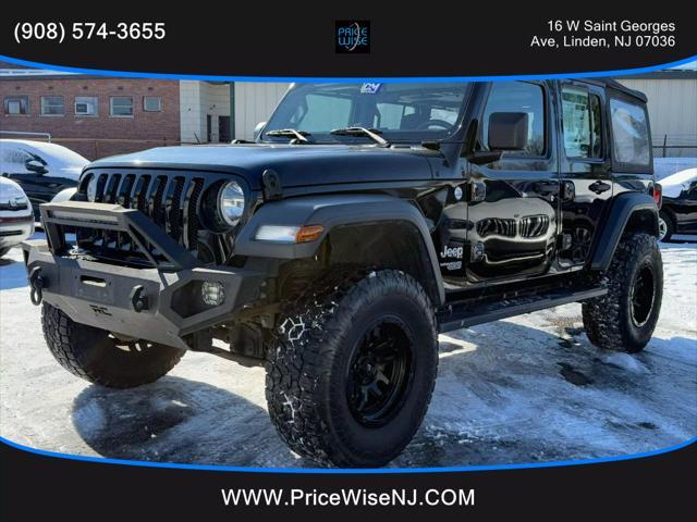used 2018 Jeep Wrangler Unlimited car, priced at $20,995