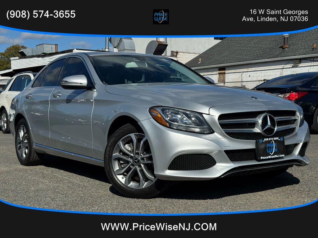 used 2018 Mercedes-Benz C-Class car, priced at $14,888