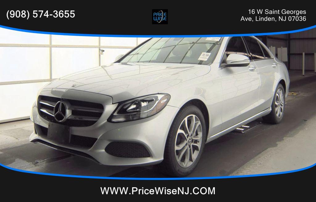 used 2018 Mercedes-Benz C-Class car, priced at $15,695
