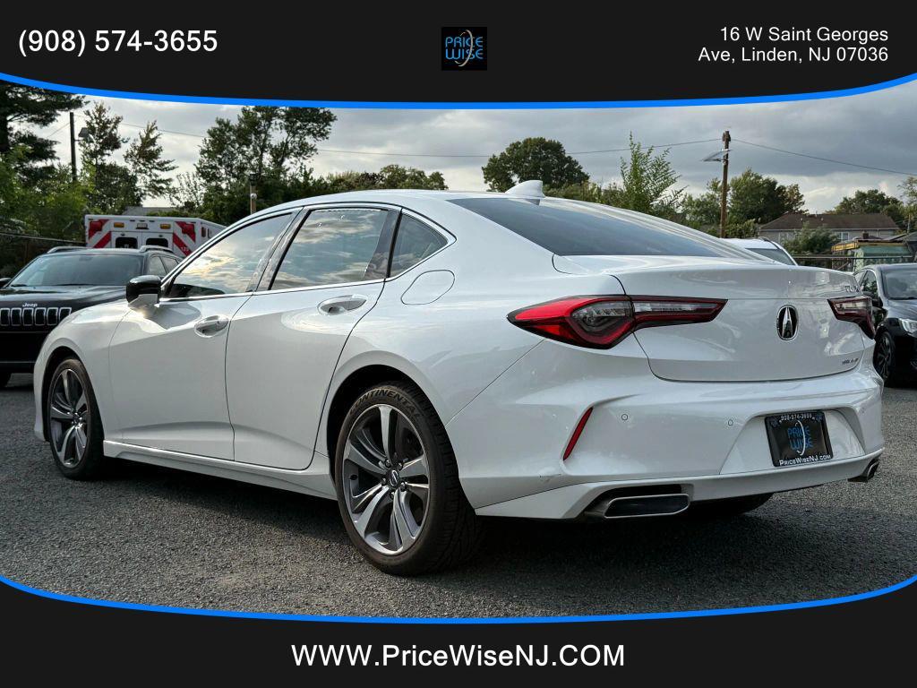 used 2021 Acura TLX car, priced at $24,188