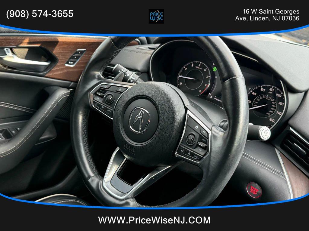 used 2021 Acura TLX car, priced at $24,188
