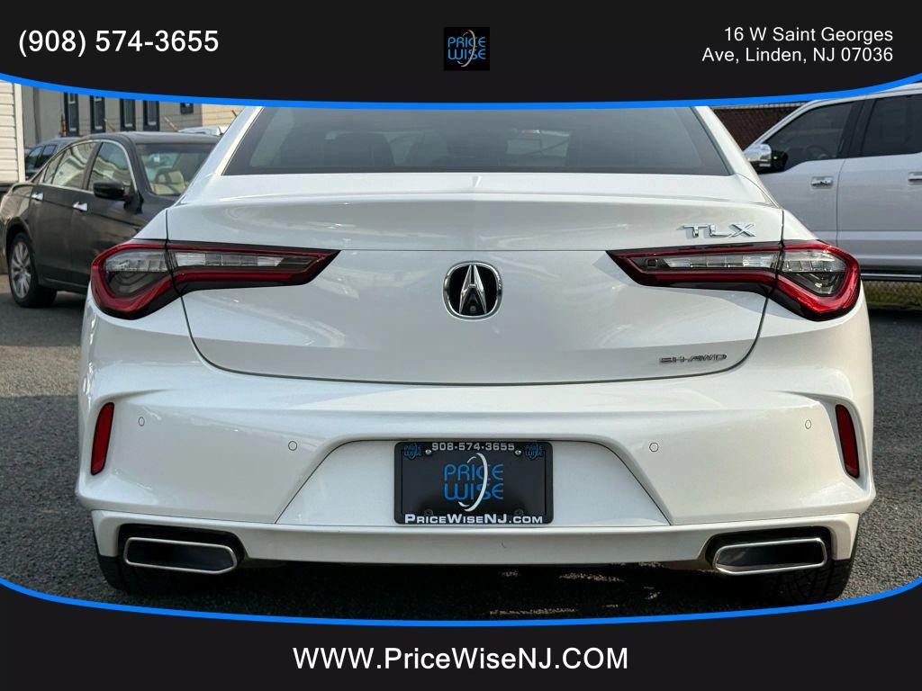 used 2021 Acura TLX car, priced at $24,188