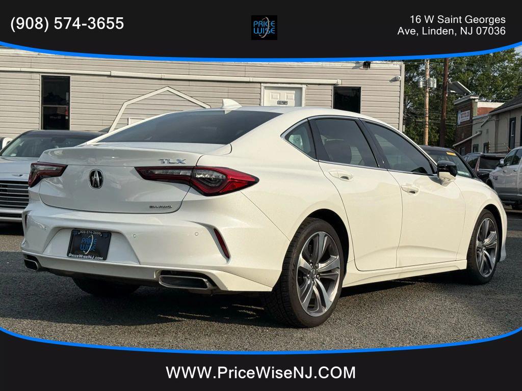 used 2021 Acura TLX car, priced at $24,188