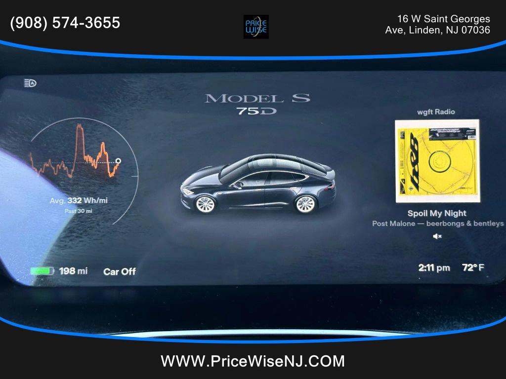 used 2016 Tesla Model S car, priced at $18,988