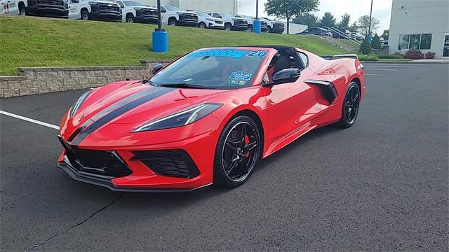 used 2020 Chevrolet Corvette car, priced at $71,916