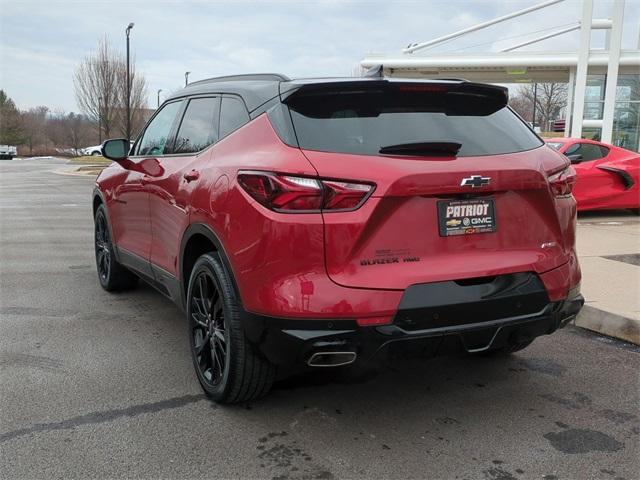 used 2022 Chevrolet Blazer car, priced at $35,210