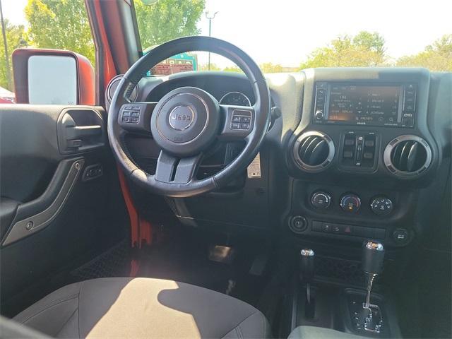 used 2015 Jeep Wrangler Unlimited car, priced at $21,218