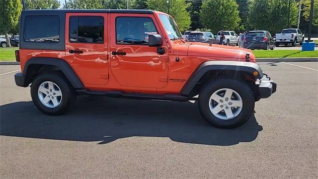 used 2015 Jeep Wrangler Unlimited car, priced at $21,218