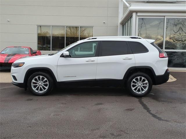 used 2020 Jeep Cherokee car, priced at $17,910