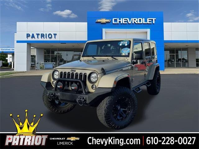 used 2018 Jeep Wrangler JK Unlimited car, priced at $22,917