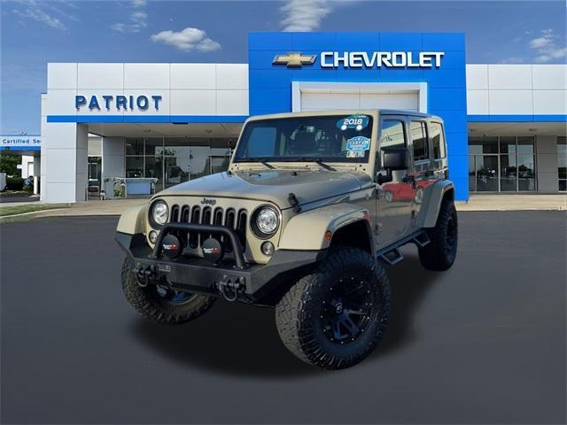 used 2018 Jeep Wrangler JK Unlimited car, priced at $24,930