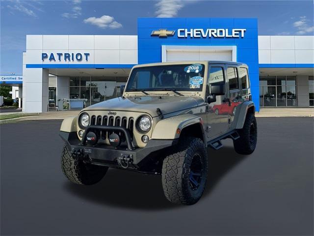 used 2018 Jeep Wrangler JK Unlimited car, priced at $23,920