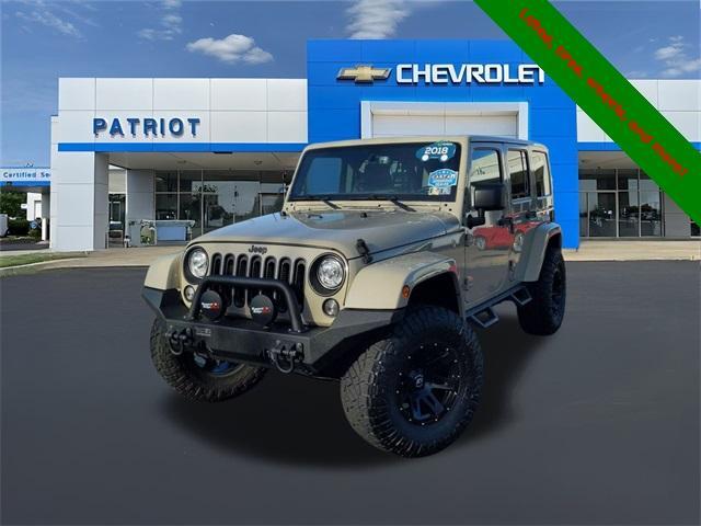 used 2018 Jeep Wrangler JK Unlimited car, priced at $23,920