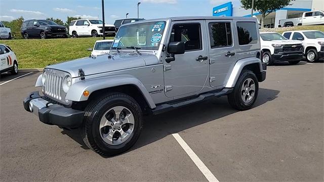 used 2017 Jeep Wrangler Unlimited car, priced at $24,917