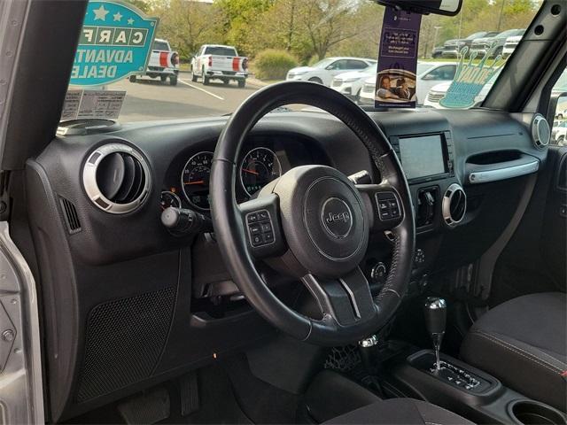 used 2017 Jeep Wrangler Unlimited car, priced at $24,917