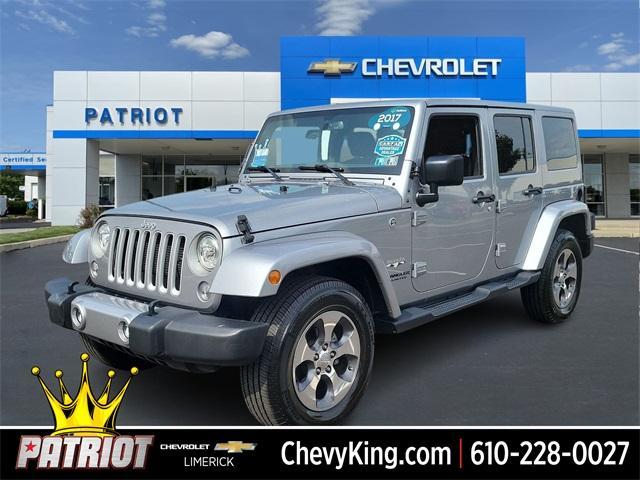 used 2017 Jeep Wrangler Unlimited car, priced at $24,917