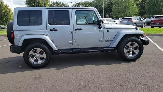 used 2017 Jeep Wrangler Unlimited car, priced at $24,917