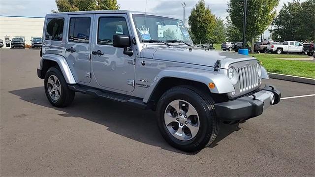 used 2017 Jeep Wrangler Unlimited car, priced at $24,917