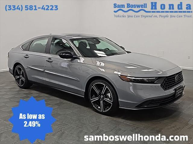 new 2025 Honda Accord Hybrid car, priced at $35,260