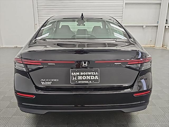 new 2025 Honda Accord car, priced at $31,210