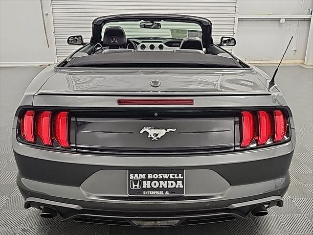 used 2020 Ford Mustang car, priced at $19,500