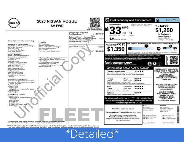 used 2023 Nissan Rogue car, priced at $22,000