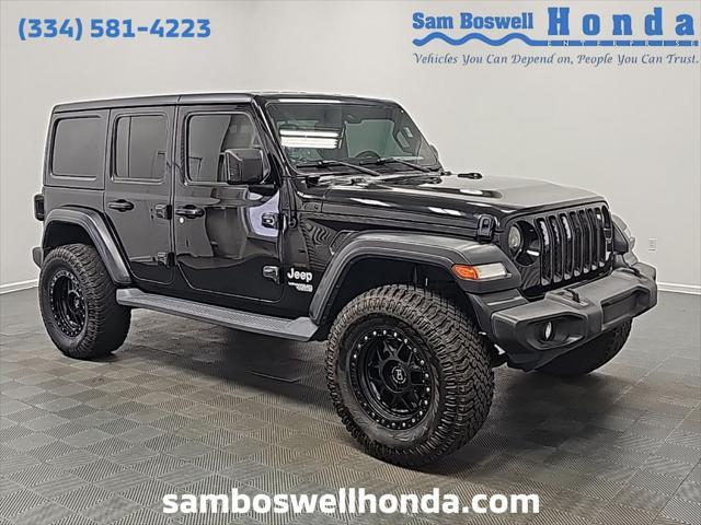 used 2018 Jeep Wrangler Unlimited car, priced at $23,500