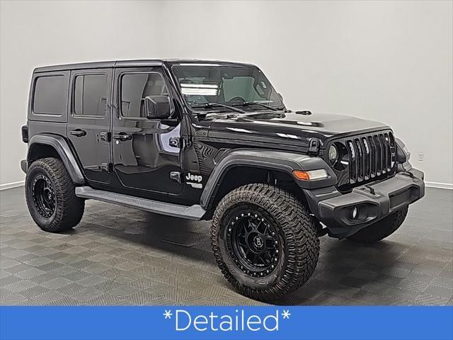used 2018 Jeep Wrangler Unlimited car, priced at $23,500