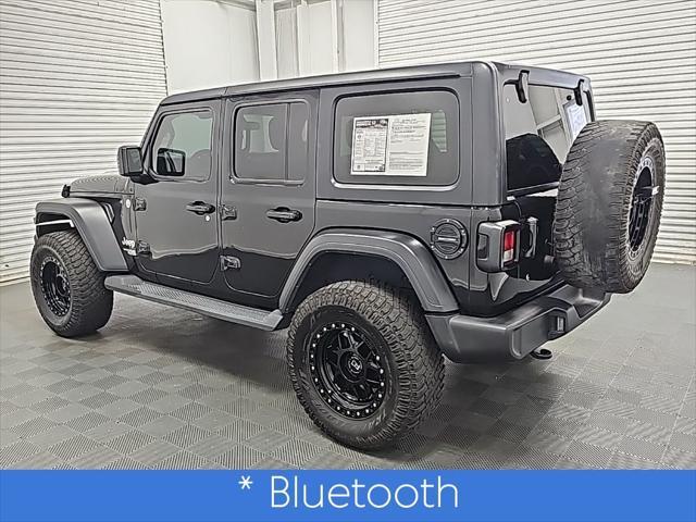 used 2018 Jeep Wrangler Unlimited car, priced at $23,500