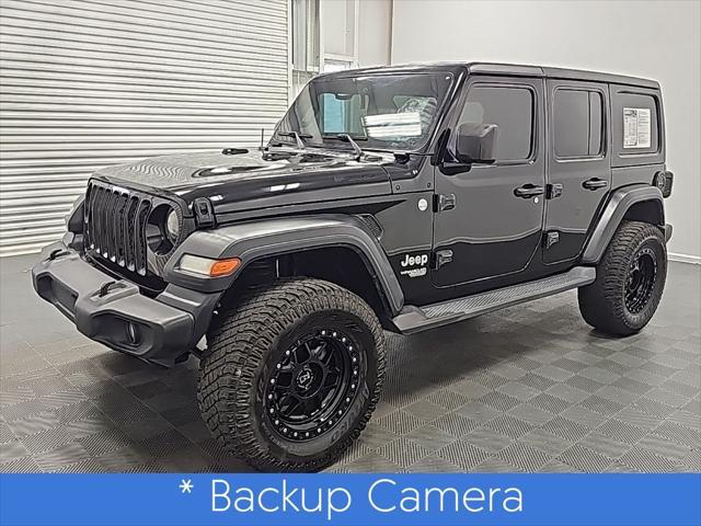 used 2018 Jeep Wrangler Unlimited car, priced at $23,500