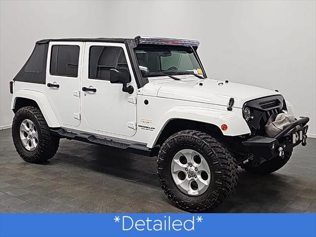 used 2015 Jeep Wrangler Unlimited car, priced at $17,500