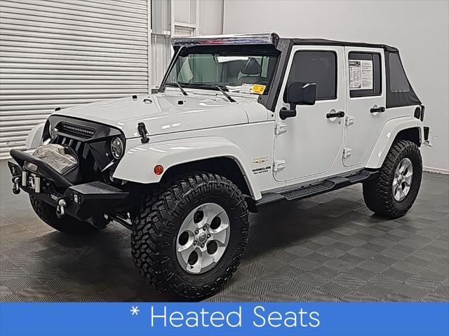 used 2015 Jeep Wrangler Unlimited car, priced at $17,500