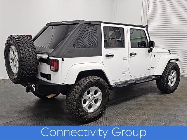 used 2015 Jeep Wrangler Unlimited car, priced at $17,500